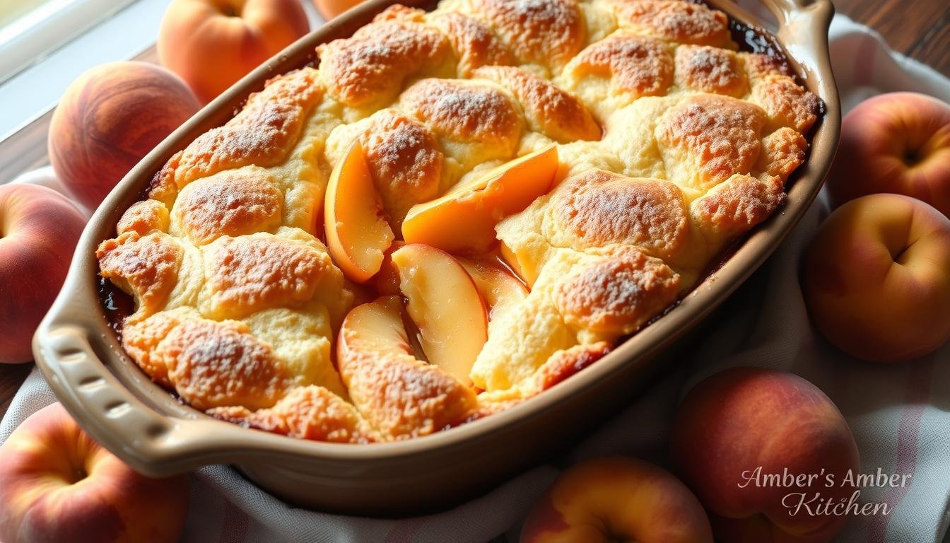 Easy Classic Peach Cobbler Recipe