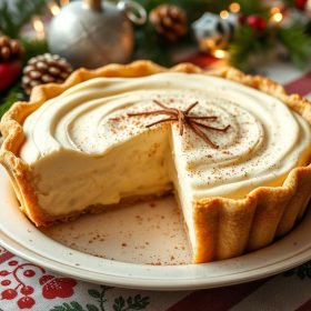 Eggnog Pie Recipe