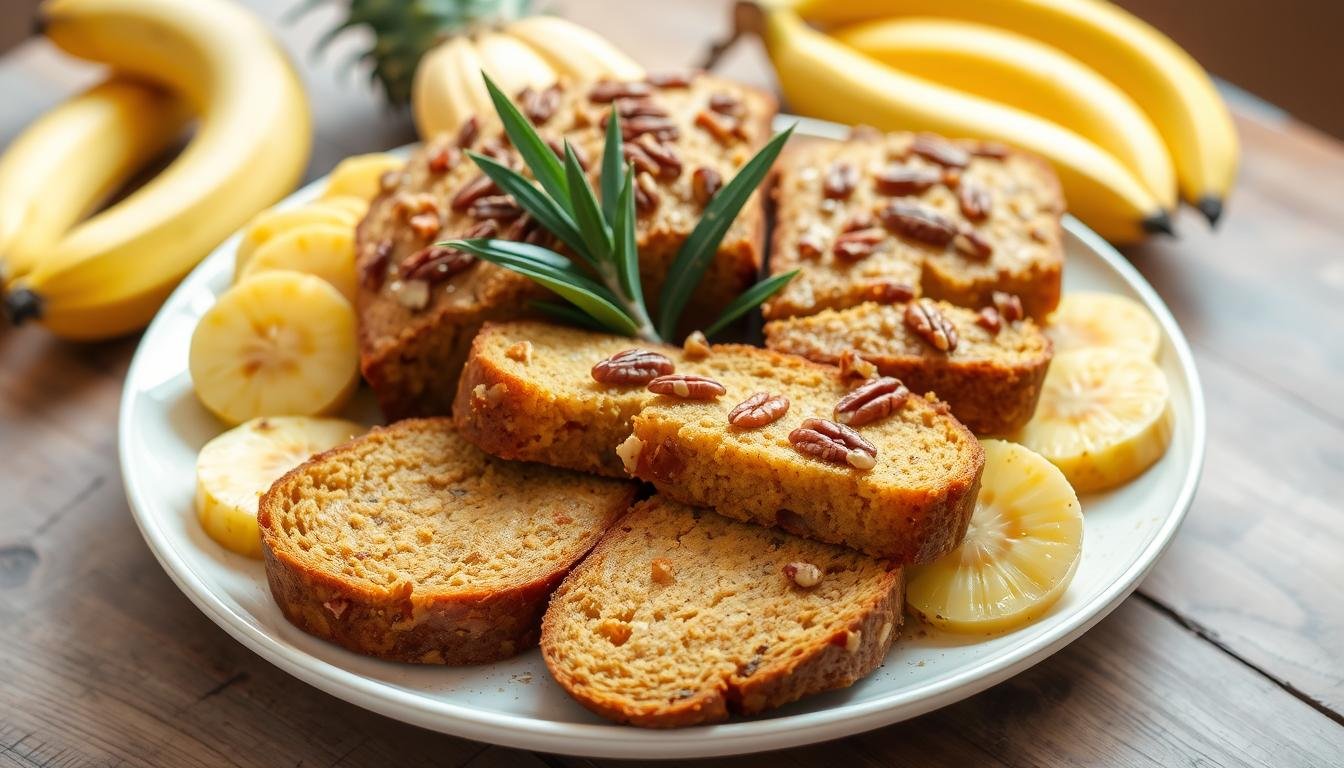 Banana Pineapple Pecan Bread Recipe
