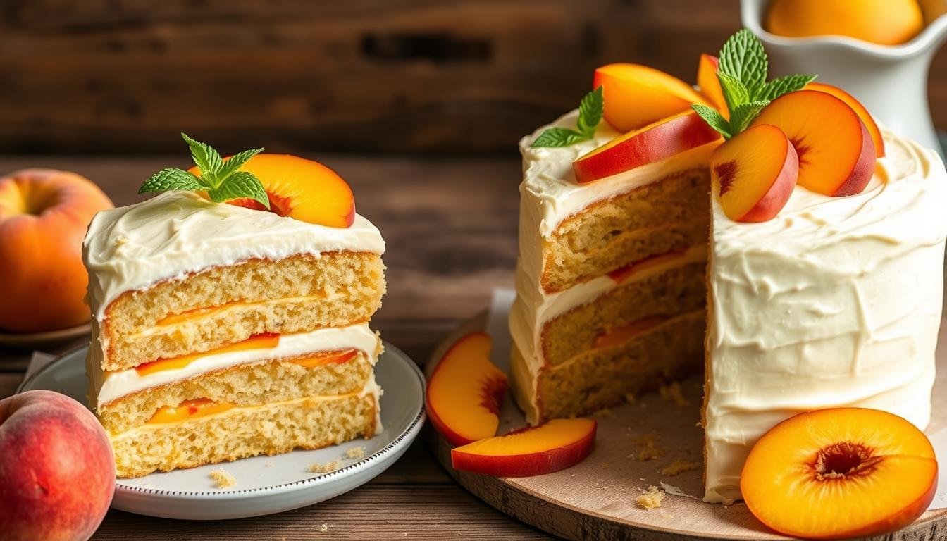 Summer Peach Cake