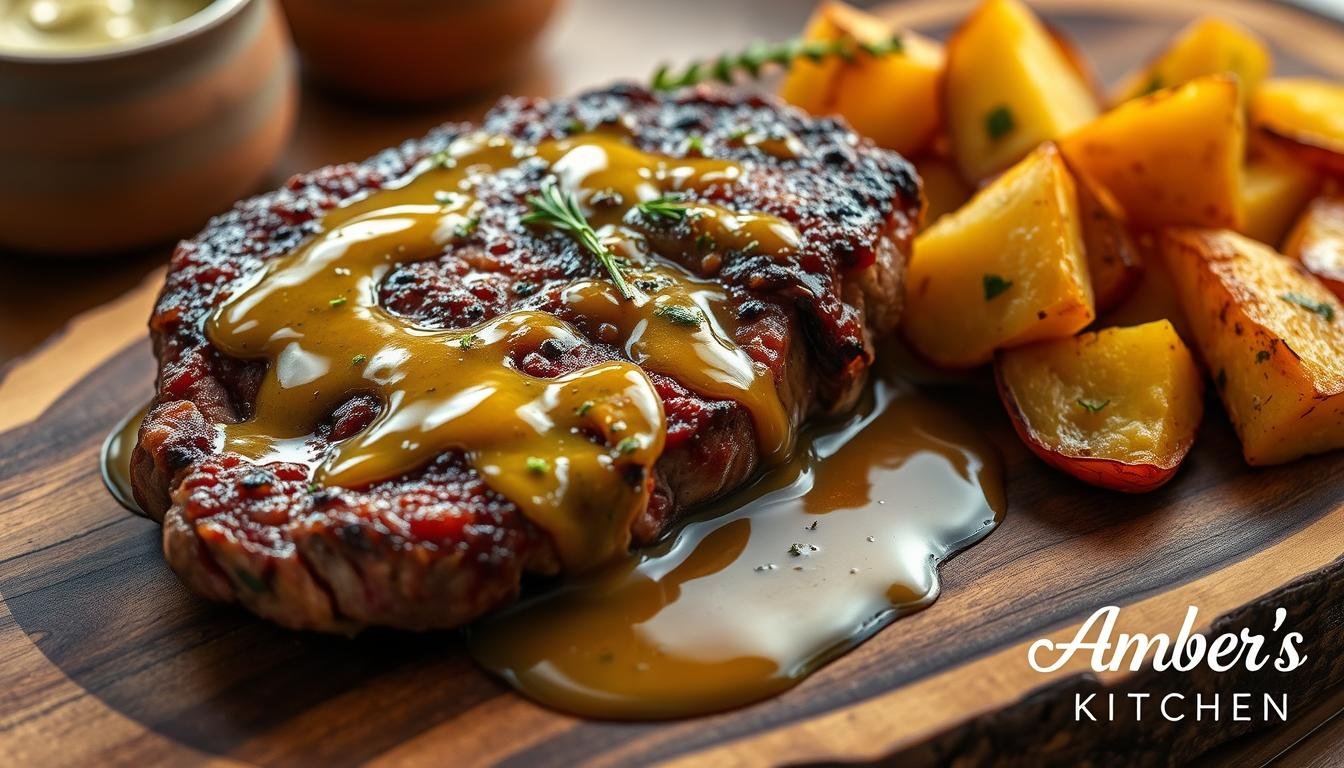 Garlic Butter Steak and Potatoes