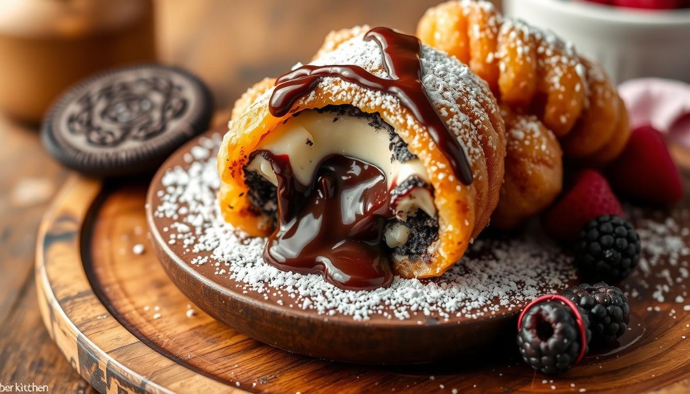 Cheesecake Fried Oreos