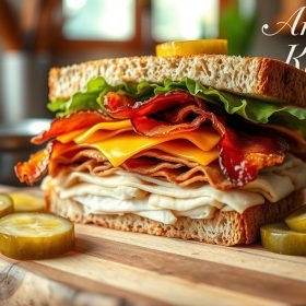 Delicious Cheddar and Bacon Turkey Recipe