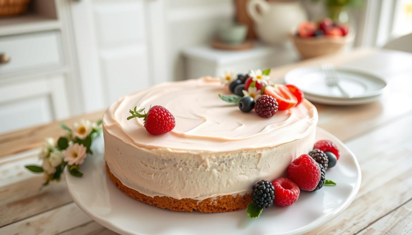 Heavenly Cream Cheese Cake