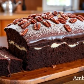 Triple Chocolate Pecan Loaf Recipe