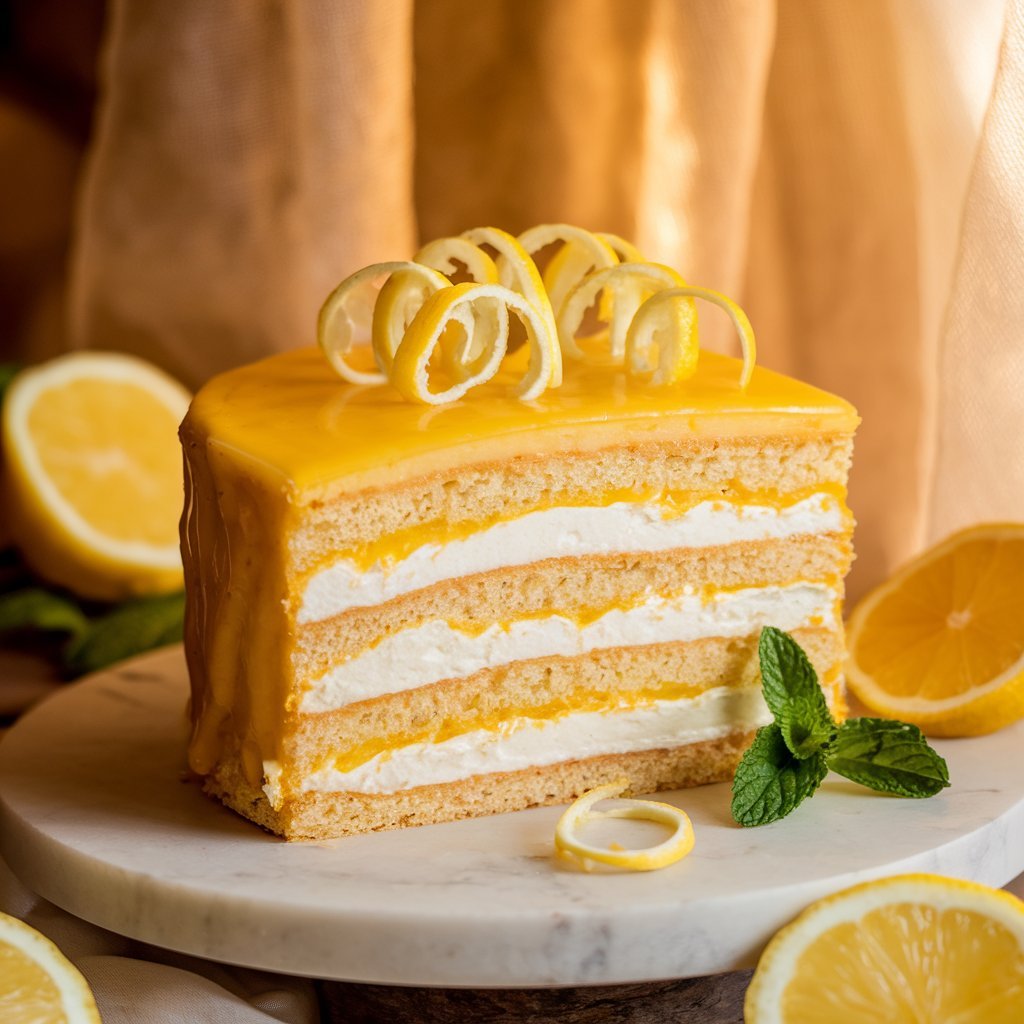 Whip Up a Heavenly Lemon Cake with This Easy Recipe
