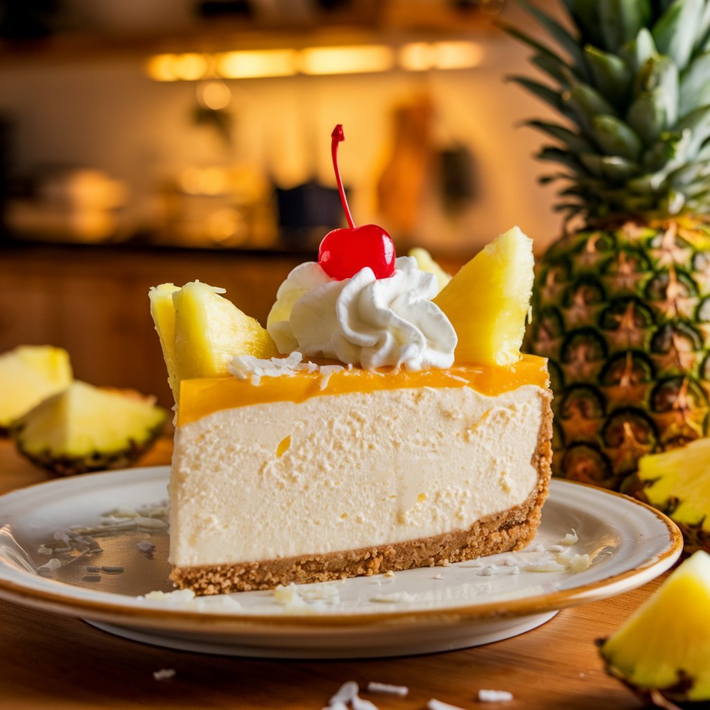 Pineapple Heaven Cheesecake