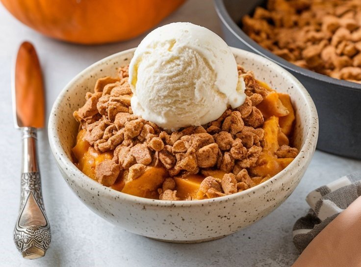 Homemade Pumpkin Pie Crisp: A Perfect Fall Dessert
