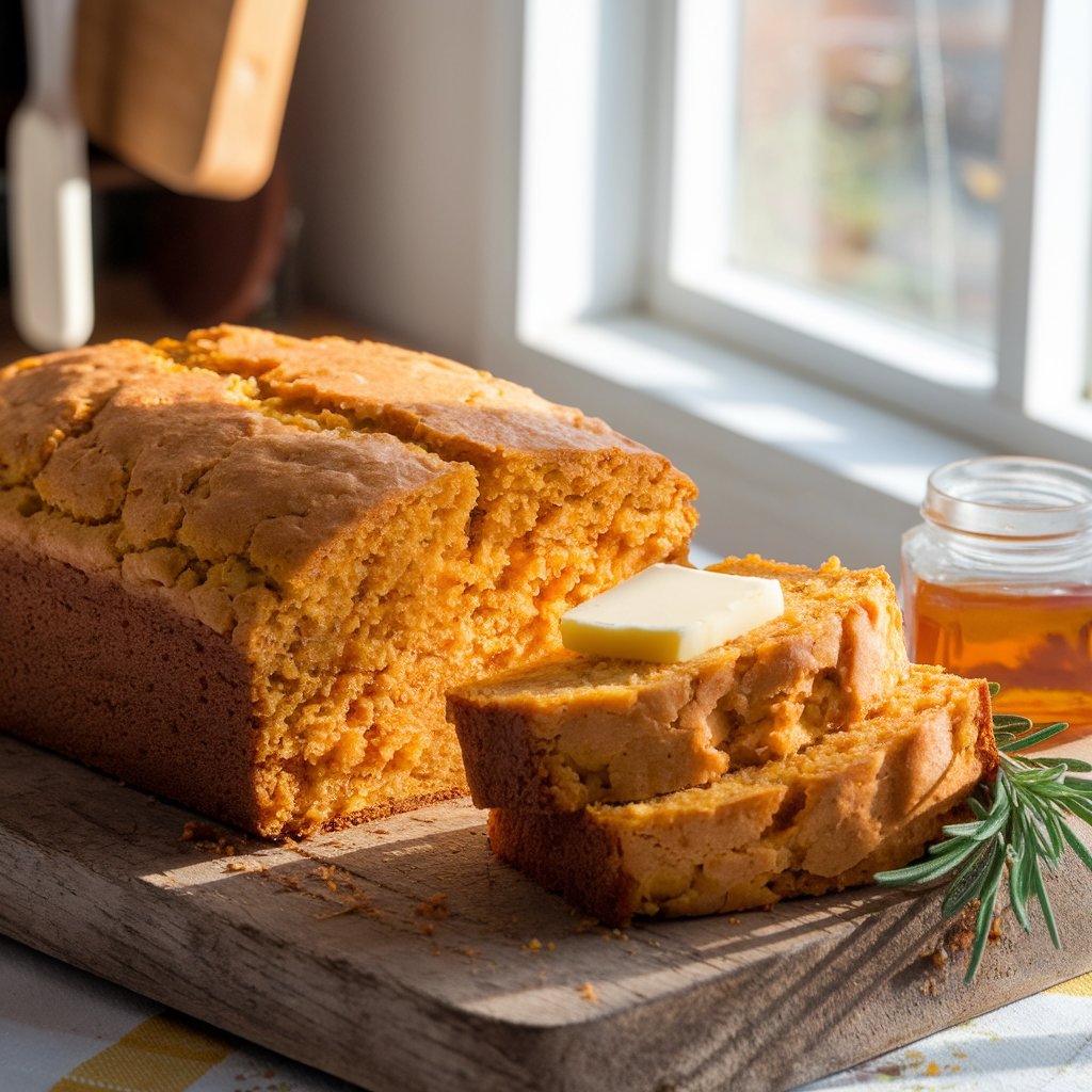 A Photo Of A Golden Brown Loaf Of Sweet Potato Cor Hwk8usw Thqxufpeos Cig Is46yi Cqqaoras5dd U9q