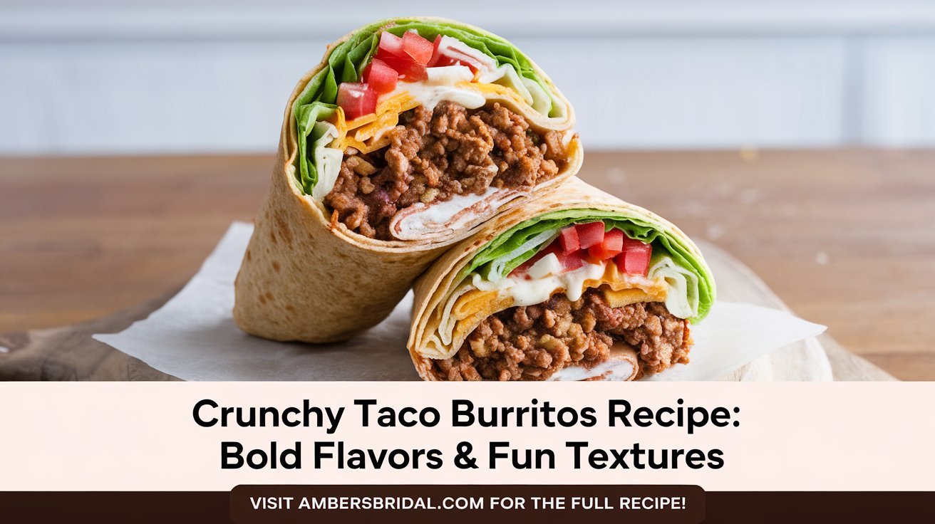 Rustic crunchy taco burritos wrapped in foil, ready for a grab-and-go meal.
