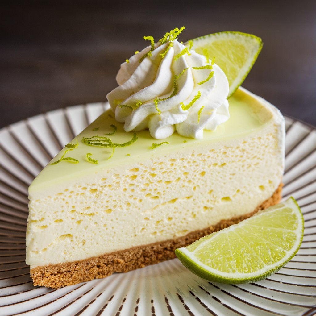 A Slice Of Lime Mousse Cheesecake With A Graham Cr Mlikl S76 B Oouvlvhq Gschxcbotbq4izn8e V0iw