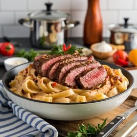 A Tantalizing Bowl Of Creamy Cajun Steak Alfredo B C5ukfuus62ltyeypaouna Nmglsigwr0gcumsm3o2ubg