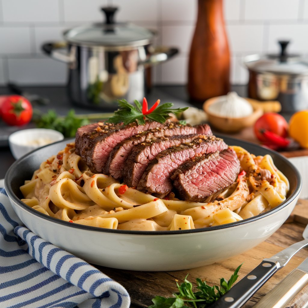 A Tantalizing Bowl Of Creamy Cajun Steak Alfredo B C5ukfuus62ltyeypaouna Nmglsigwr0gcumsm3o2ubg