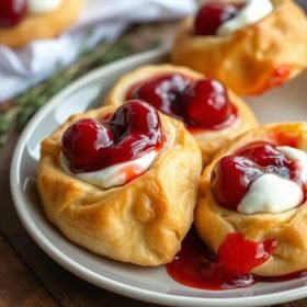 Cherry Cream Cheese Danish