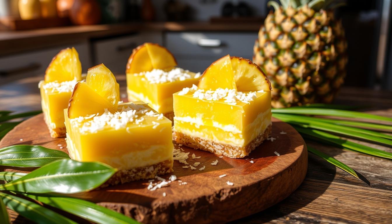 Pineapple Coconut Squares: A Tropical Treat