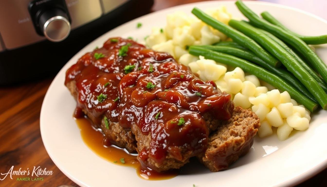 Crockpot French Onion Meatloaf