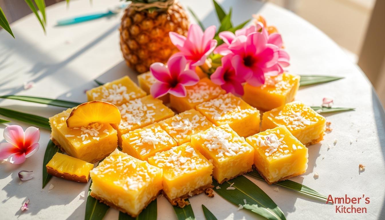 Pineapple Coconut Bars
