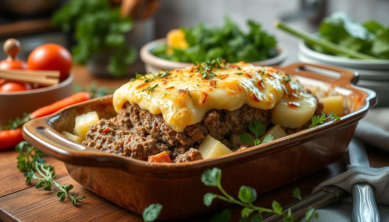 Easy Potato Meatloaf Casserole: A Classic Comfort Meal