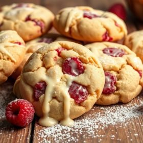 Bake Up Irresistible White Chocolate Raspberry Cookies