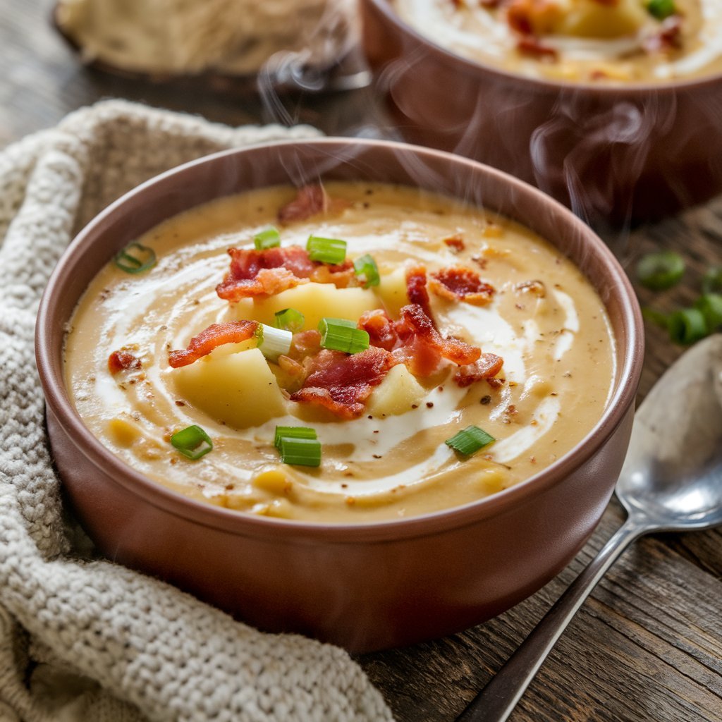 Crock Pot Crack Potato Soup Recipe