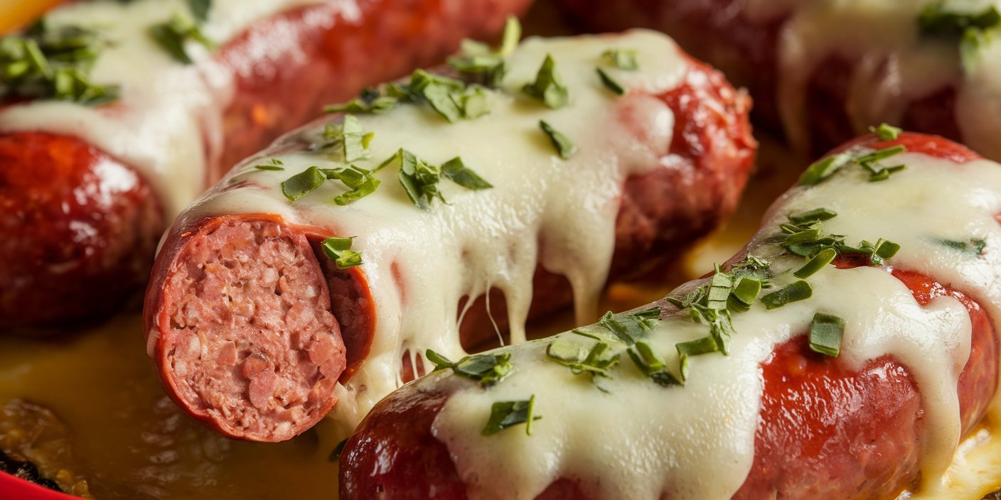 Savory jalapeño and pepper jack summer sausage recipe arranged with olives and sun-dried tomatoes for a Mediterranean twist