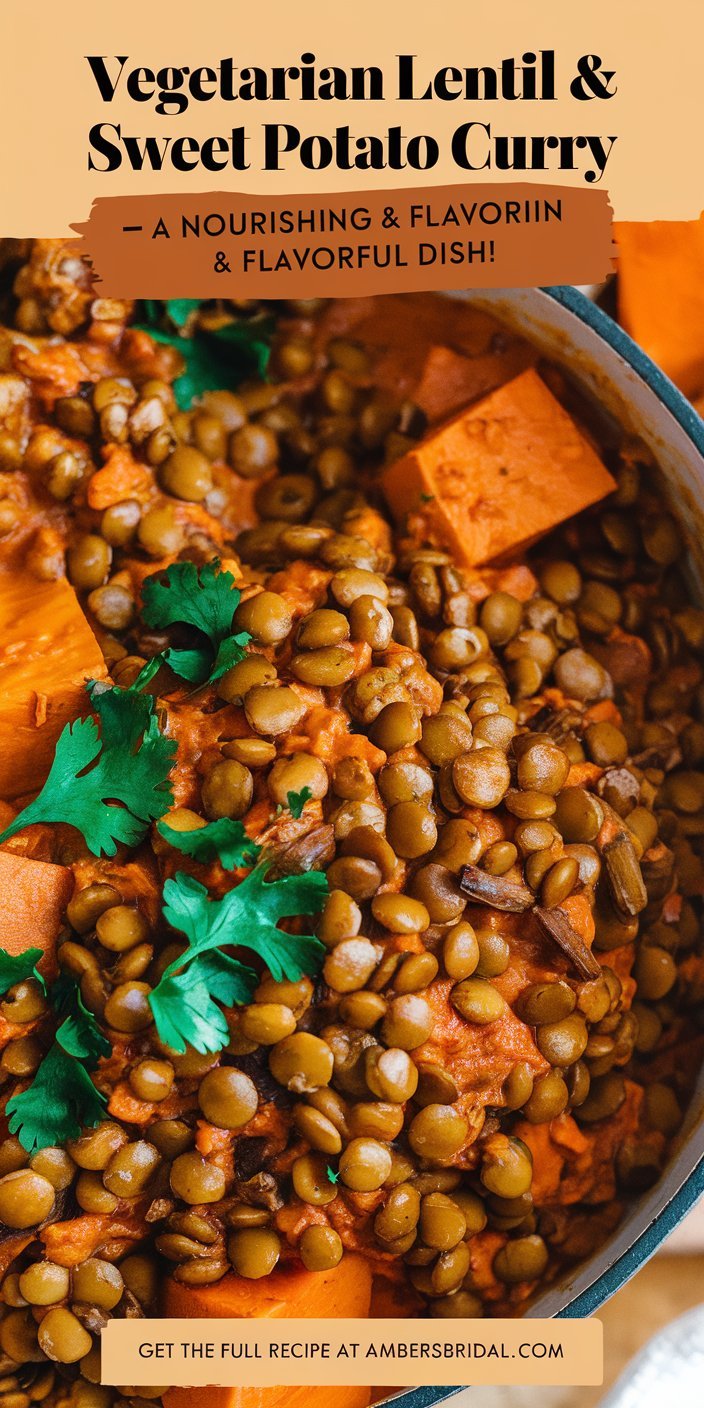 Vegetarian Lentil and Sweet Potato Curry
