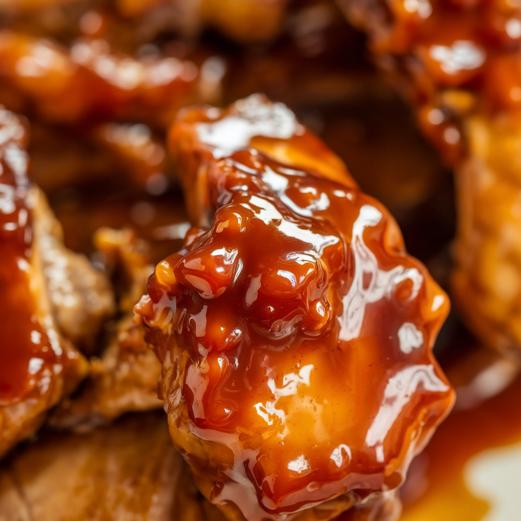 A Close Up Photo Of Glazed Or Sauced Meat Pieces P Mvsedgp9rj 0qxtleo3tqw 0in Hcldttuuwadcvtv4lq
