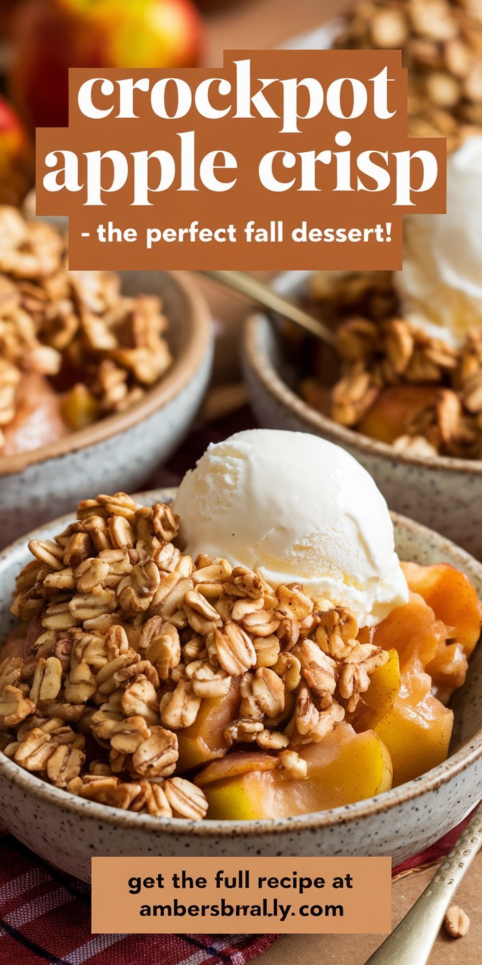 Crockpot Apple Crisp