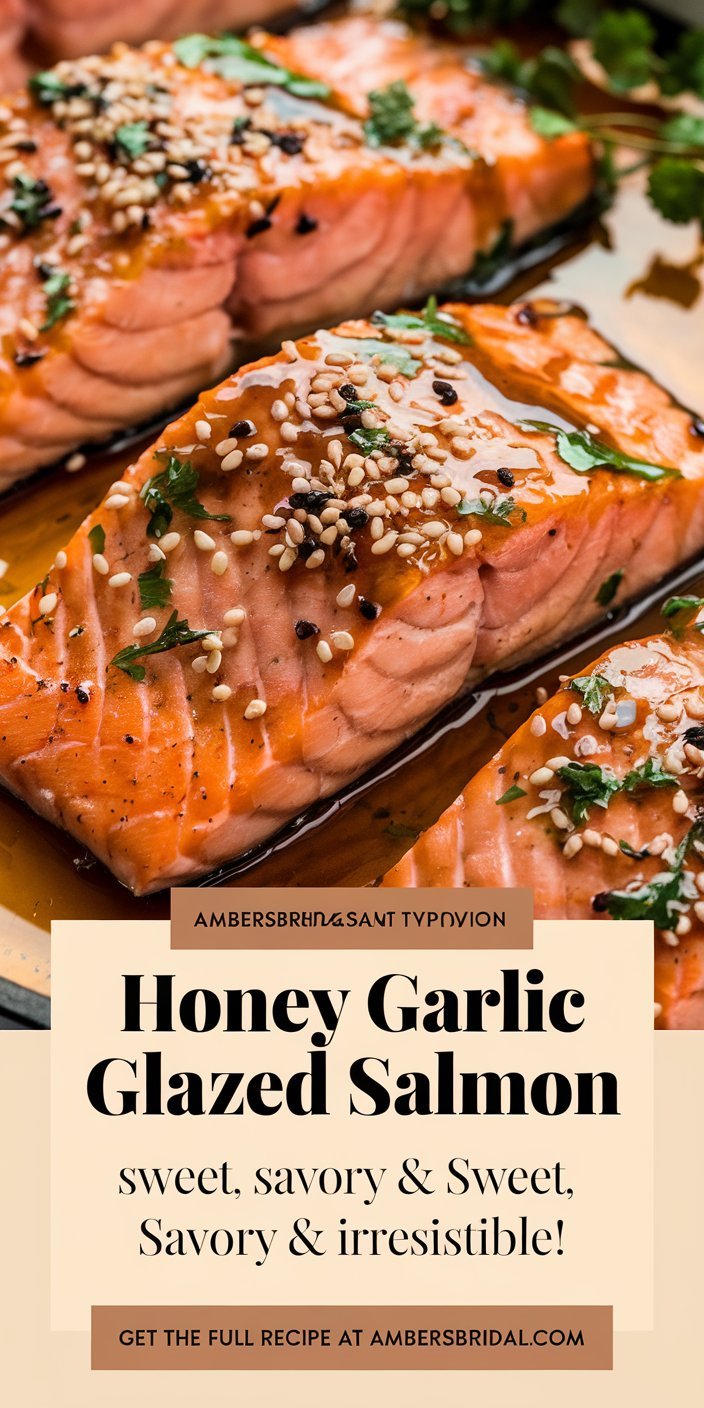 Honey Garlic Glazed Salmon