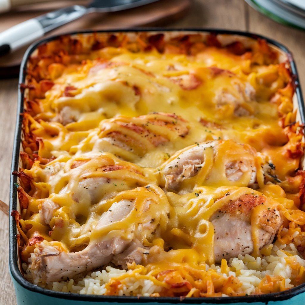 Cheesy Chicken and Rice Casserole: The Ultimate Comfort Food Recipe