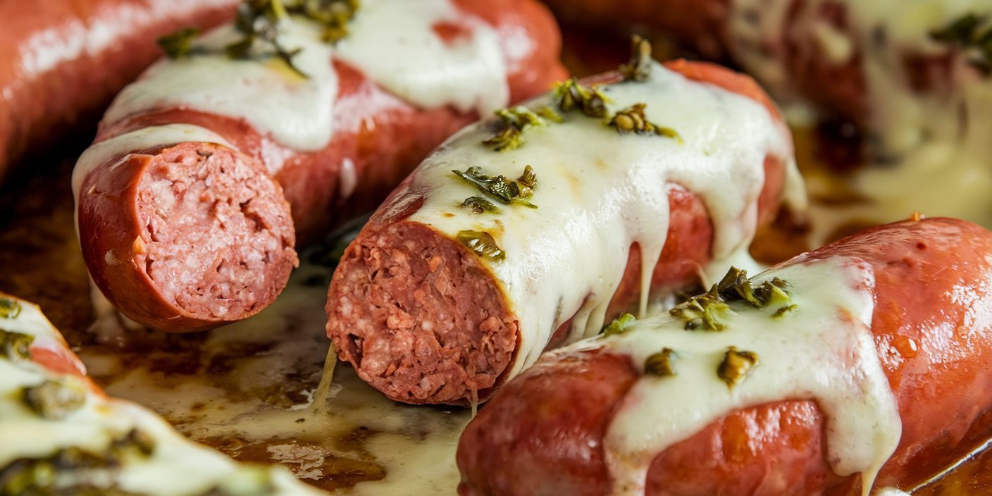 Hearty jalapeño and pepper jack summer sausage recipe paired with roasted vegetables for a complete meal.