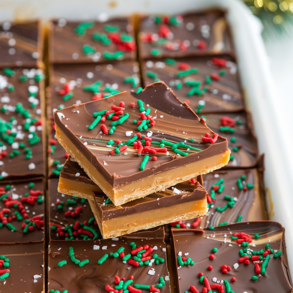 A Photo Of A Festive Tray Of Christmas Crack Also Ecjvzfofqtstuiatwuhdvq Glx8 9e8stkwlez9skelaa