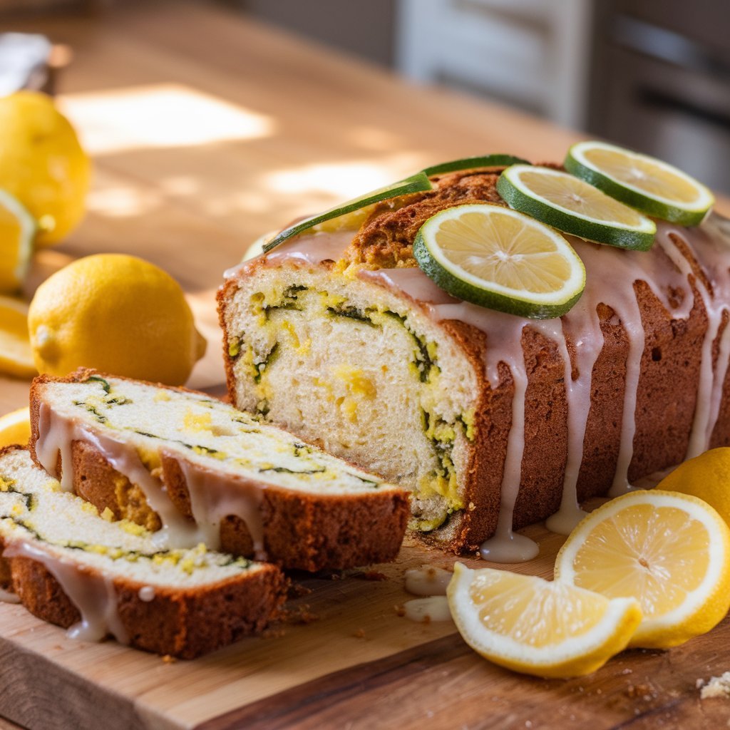 A Photo Of A Rustic Loaf Of Lemon Zucchini Heaven Eynt2gv7qamodeeurznhgw F5dnws0qtzo4ezt0 Swfng