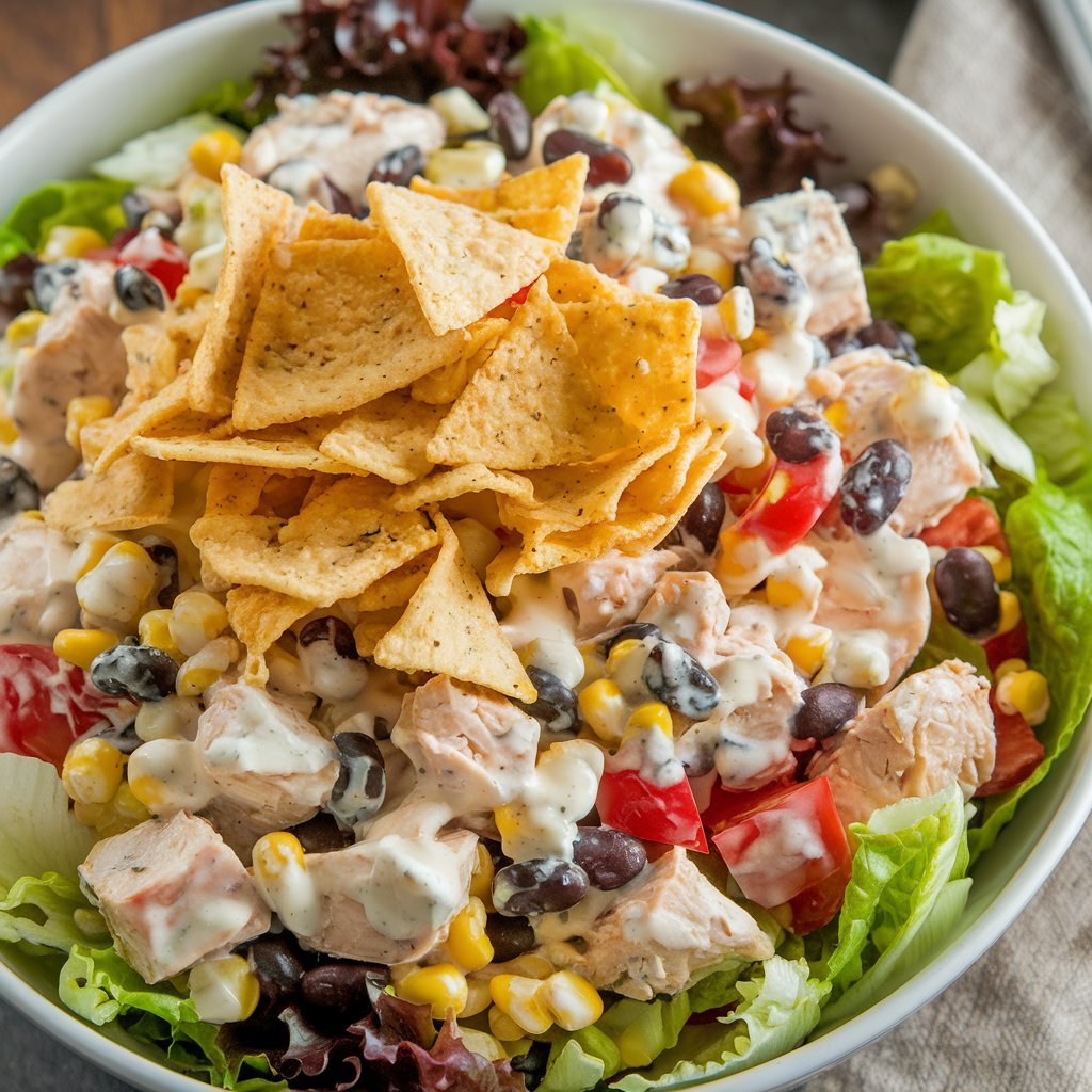 A Photo Of A Southwest Chicken Salad There S A Bow Bxu7sd1wrsavy Hech0tiq Cumf3 Qksj2 H5ckll5ndw
