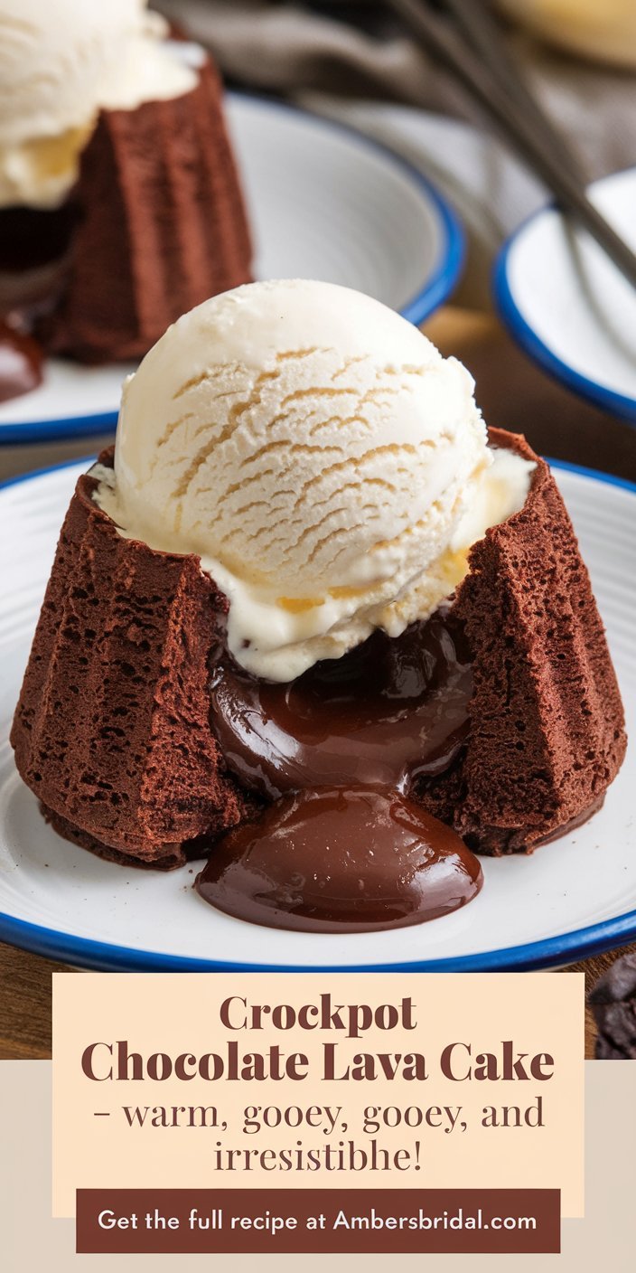 Crockpot Chocolate Lava Cak