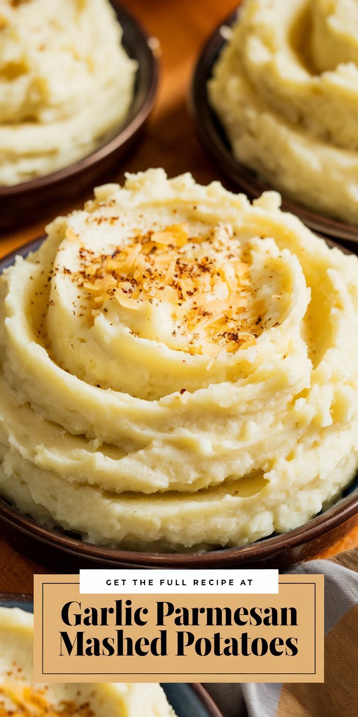 Garlic Parmesan Mashed Potatoes
