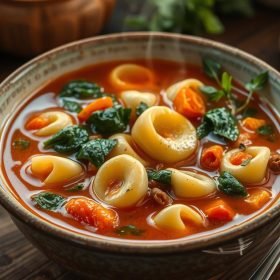 Easy Tortellini Soup Recipe Ready in 30 Minutes