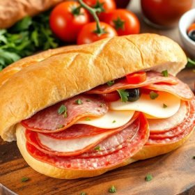 Muffaletta Italian Sandwich: A Flavorful Bite of New Orleans