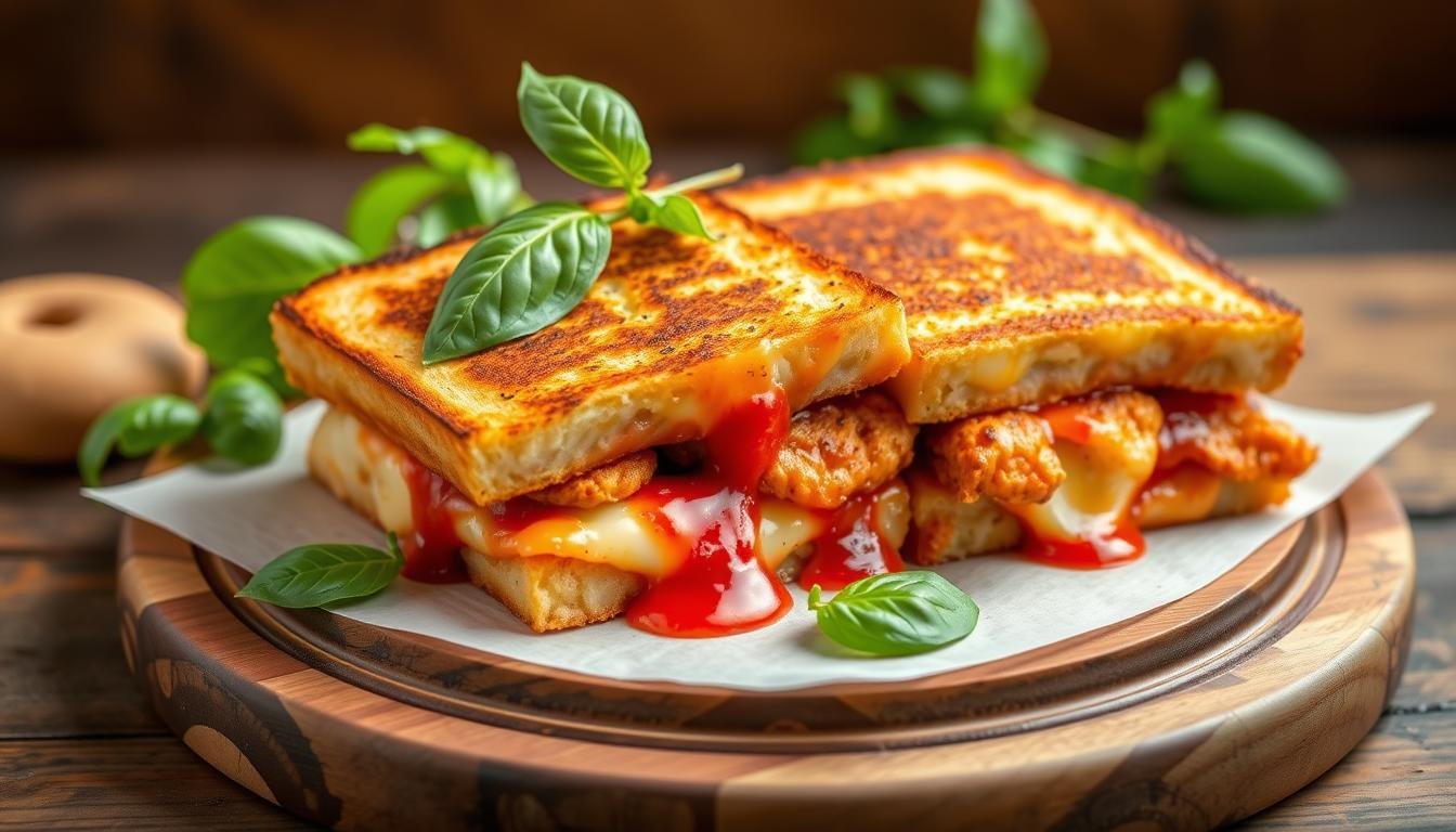 Lazy Chicken Parmesan Grilled Cheese: The Ultimate Comfort Food