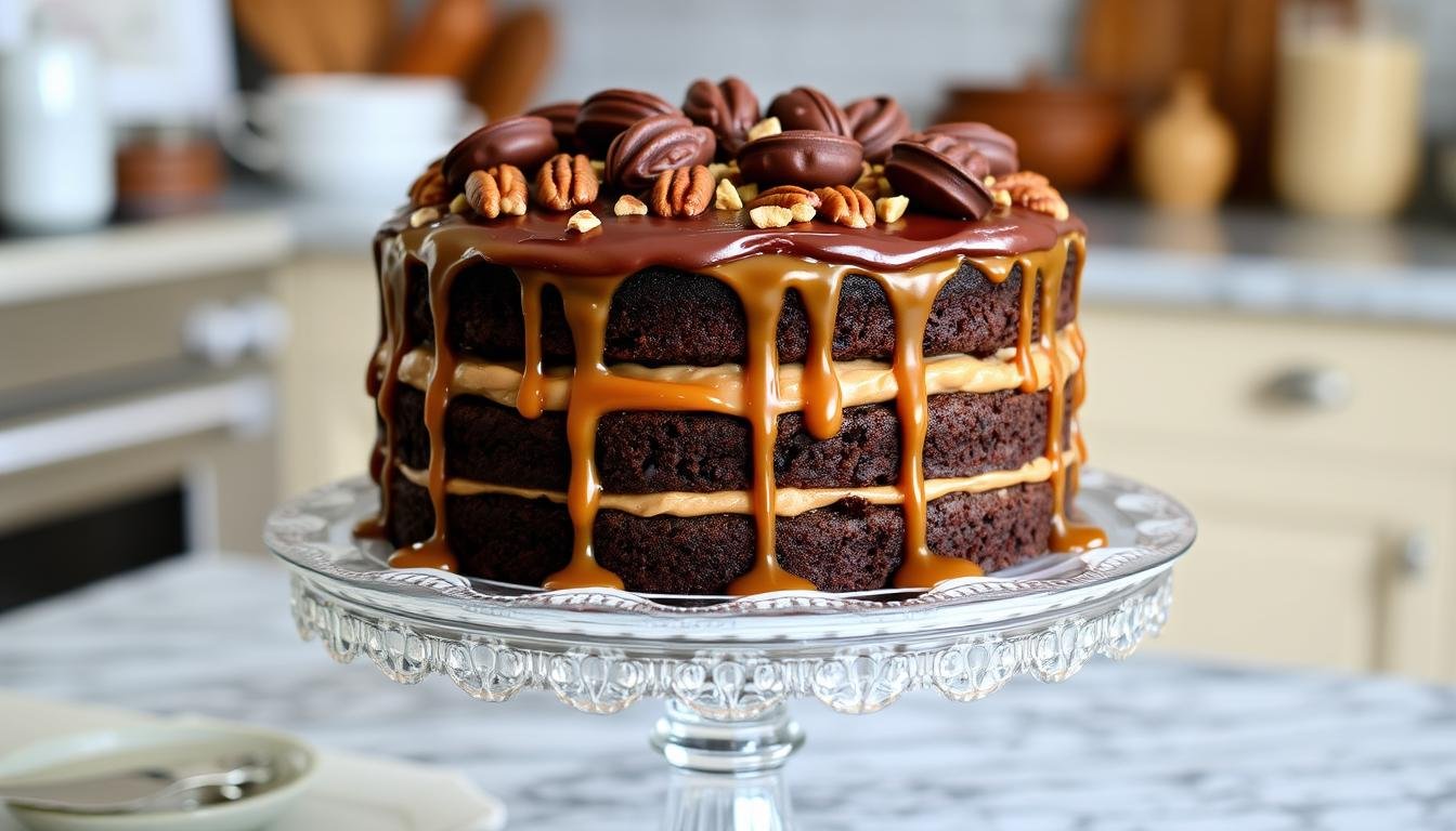 Decadent Chocolate Turtle Cake: A Classic Dessert