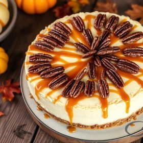 Perfect Pecan Pie Cheesecake