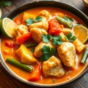 Tasty Thai Pumpkin Curry with Chicken: A Step-by-Step Guide