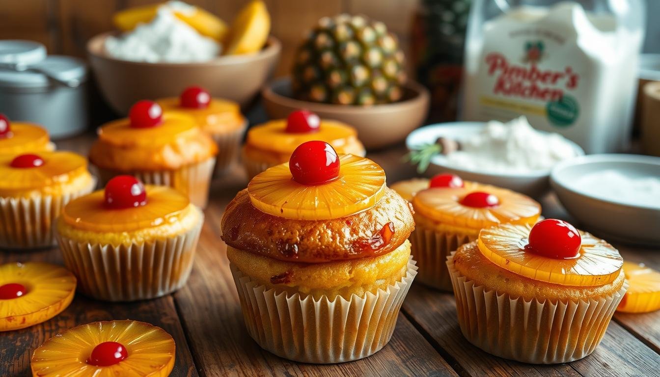 Pineapple Upside Down Cupcakes: A Tropical Treat in Every Bite