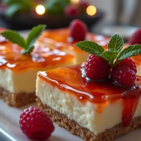 Perfect Creme Brulee Cheesecake Bars