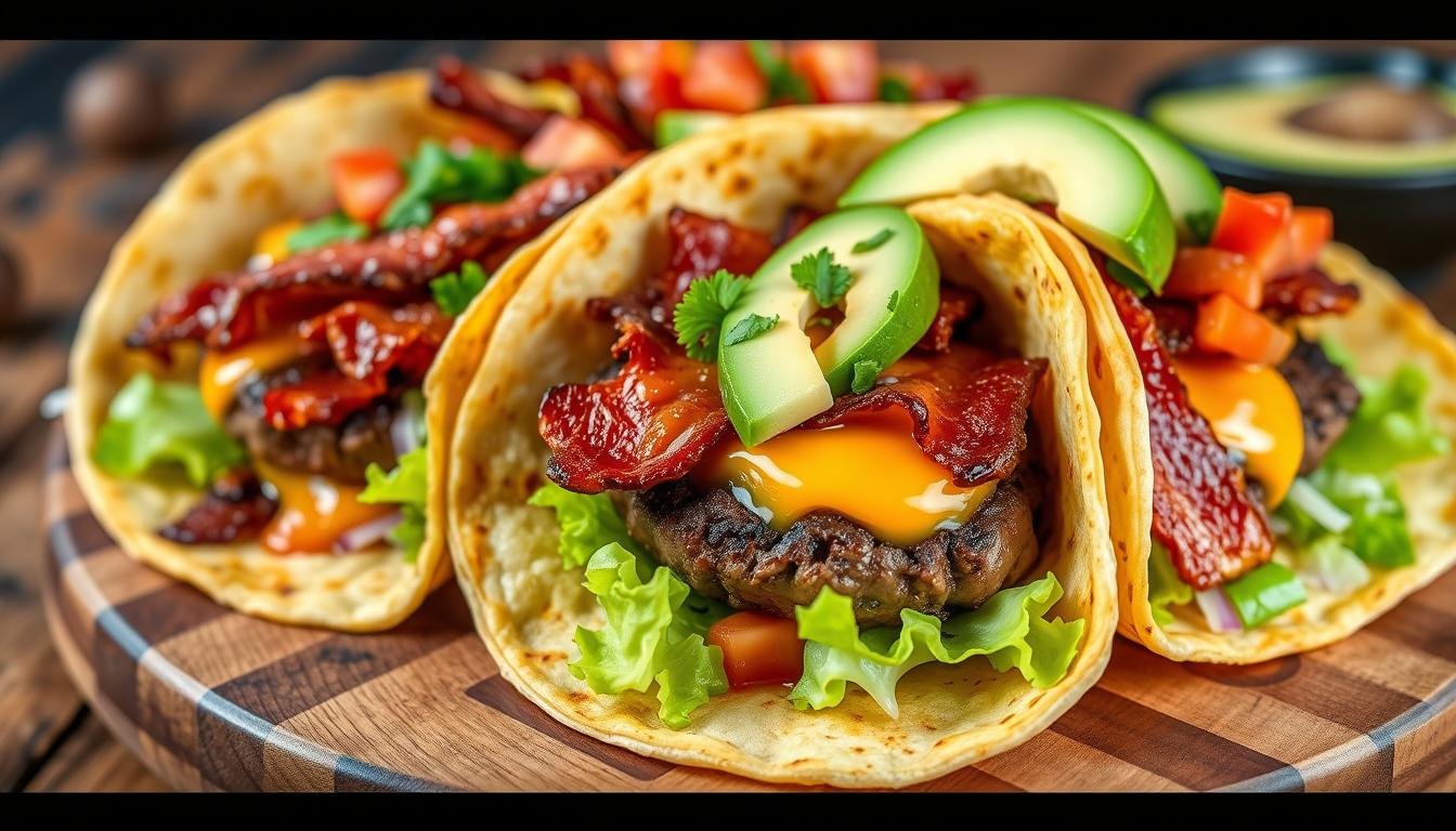 Bacon Cheeseburger Tacos: The Ultimate Fusion of Flavors