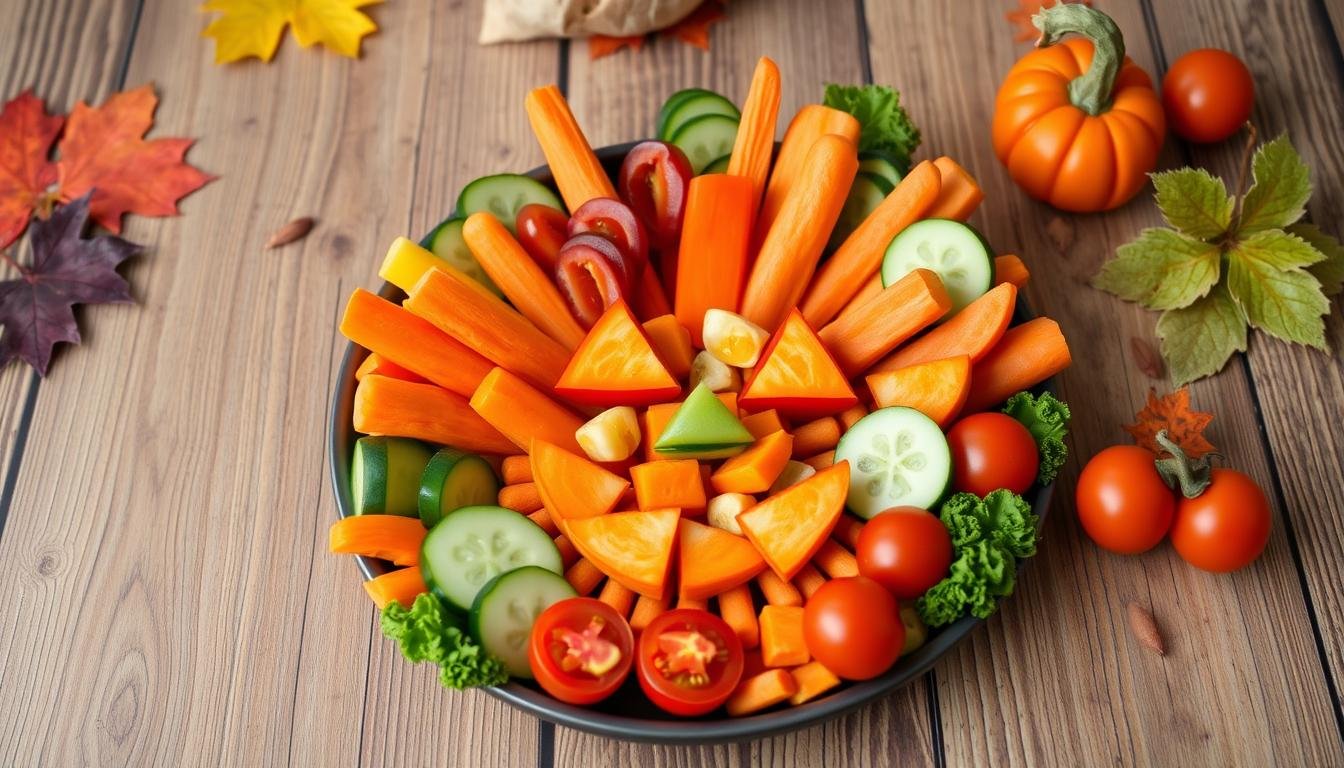 Crafting a Cute Jack-o-Lantern Veggie Tray for Halloween