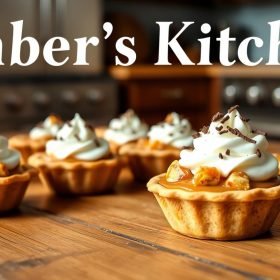 Butterfinger Caramel Crunch Mini Pies