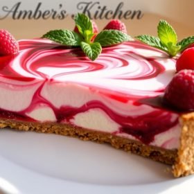 The Perfect Raspberry Swirl Cheesecake Recipe