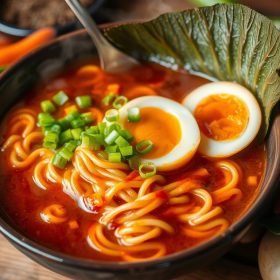 Easy Saucy Ramen Noodles (Vegan Recipe)