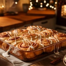 Easy Cinnamon Roll Apple Bake - Perfect Fall Breakfast